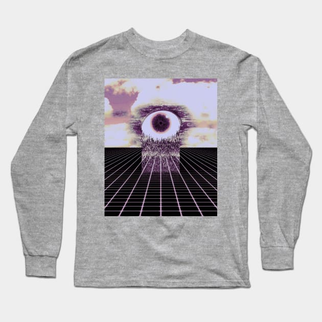 virtual loneliness Long Sleeve T-Shirt by Alheak